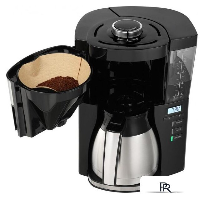 Капельная кофеварка Melitta Look V Therm Timer (черный) - Изображение №4 — Интернет-магазин ПроЗаказ