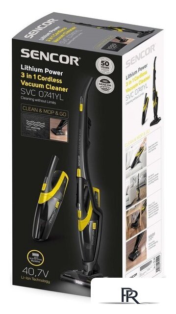 Пылесос Sencor SVC 0741YL - Изображение №11 — Интернет-магазин ПроЗаказ