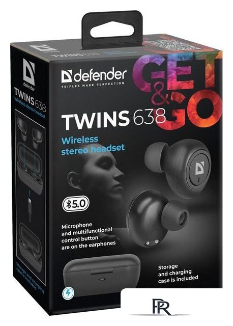 Наушники Defender Twins 638 - Изображение №7 — Интернет-магазин ПроЗаказ