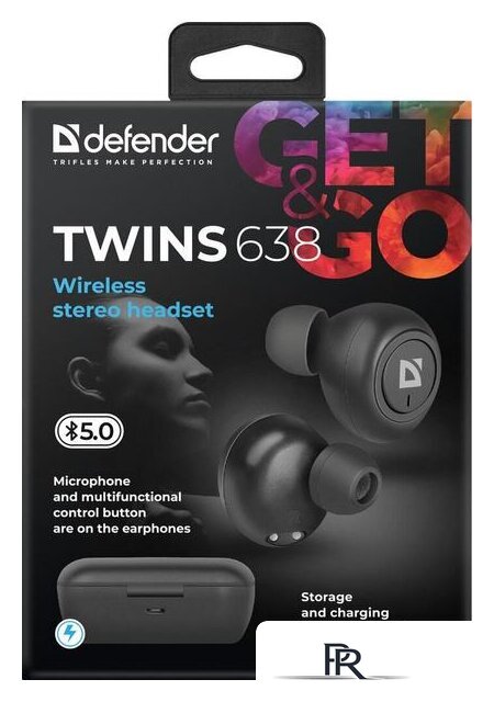 Наушники Defender Twins 638 - Изображение №6 — Интернет-магазин ПроЗаказ