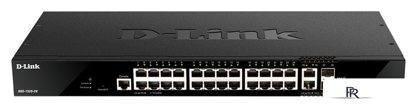 Управляемый коммутатор 3-го уровня D-Link DGS-1520-28/A1A - Изображение №1 — Интернет-магазин ПроЗаказ
