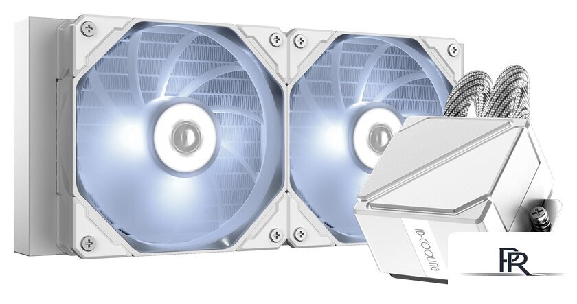 Система жидкостного охлаждения для процессора ID-Cooling DashFlow 240 Basic White - Изображение №1 — Интернет-магазин ПроЗаказ