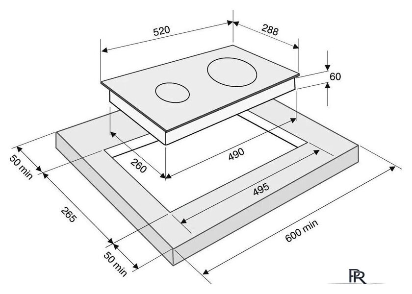 Варочная панель Krona Zauber 30 BL TK - Изображение №12 — Интернет-магазин ПроЗаказ