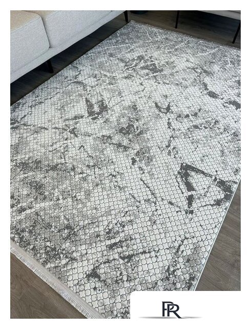 Ковер для жилой комнаты Radjab Carpet Бутик BT 328 Прямоугольник 11550RK (2x2.9, Dark Grey) - Изображение №5 — Интернет-магазин ПроЗаказ