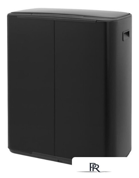 Система сортировки мусора Brabantia Bo Pedal Bin 2 x 30 л (черный матовый) - Изображение №5 — Интернет-магазин ПроЗаказ