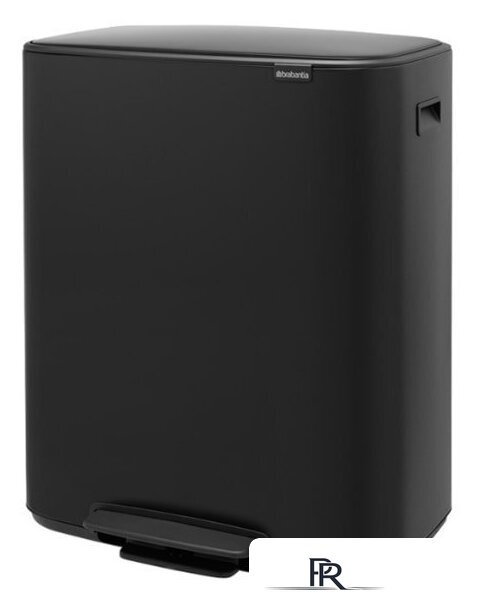 Система сортировки мусора Brabantia Bo Pedal Bin 2 x 30 л (черный матовый) - Изображение №6 — Интернет-магазин ПроЗаказ