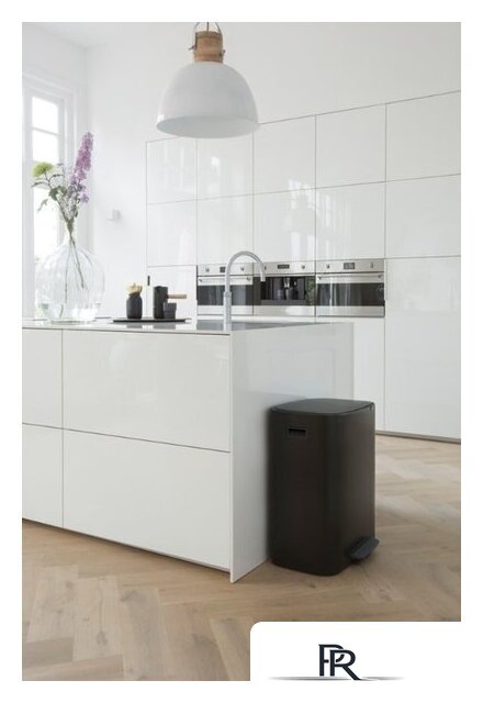 Система сортировки мусора Brabantia Bo Pedal Bin 2 x 30 л (черный матовый) - Изображение №16 — Интернет-магазин ПроЗаказ