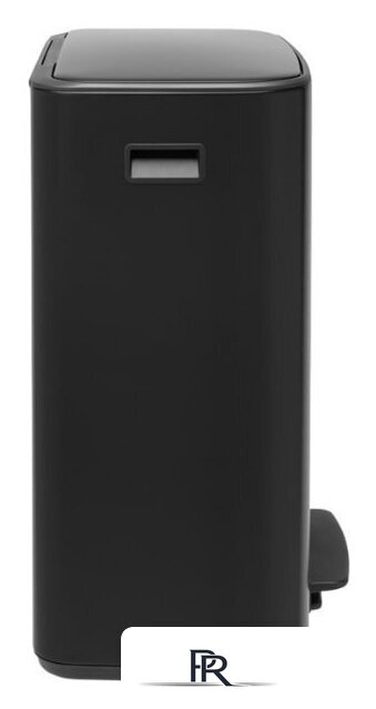 Система сортировки мусора Brabantia Bo Pedal Bin 2 x 30 л (черный матовый) - Изображение №2 — Интернет-магазин ПроЗаказ