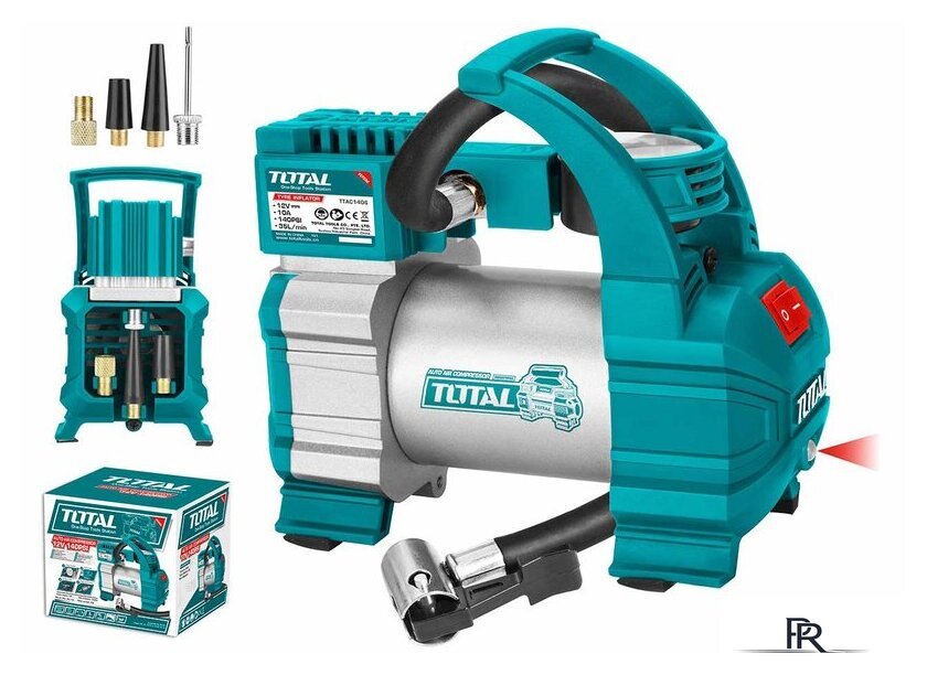 Автомобильный компрессор Total TTAC1406 - Изображение №1 — Интернет-магазин ПроЗаказ