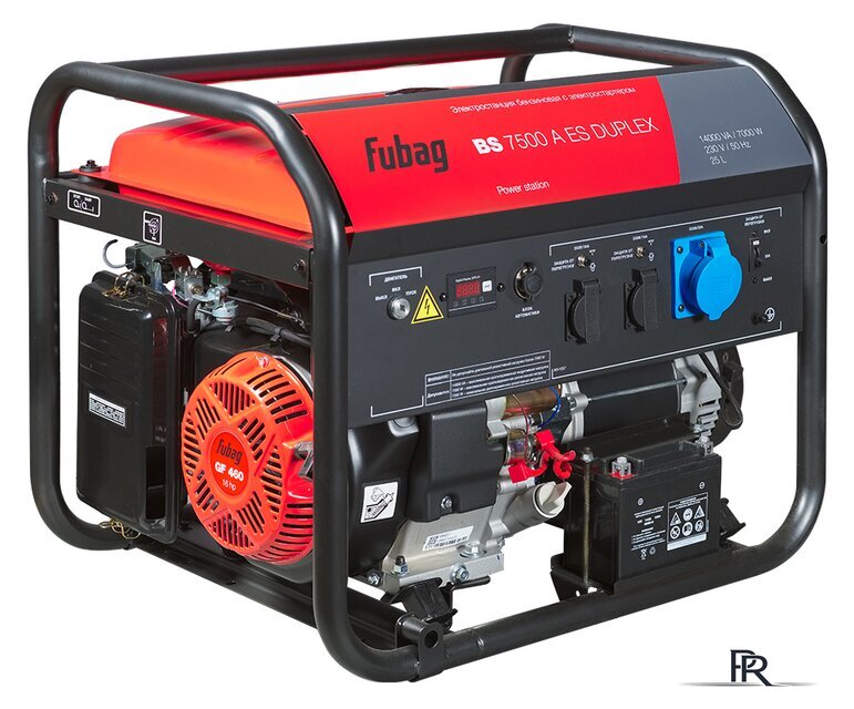 Бензиновый генератор Fubag BS 7500 A ES Duplex (с коннектором автоматики) - Изображение №1 — Интернет-магазин ПроЗаказ