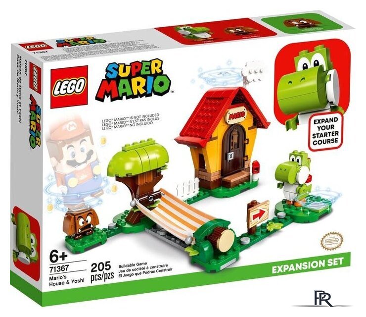 Конструктор LEGO Super Mario 71367 Дом Марио и Йоши. Дополнительный набор - Изображение №1 — Интернет-магазин ПроЗаказ