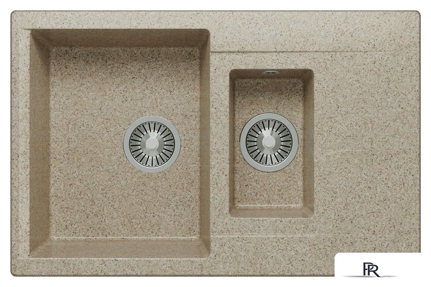 Кухонная мойка Polygran Brig-770 (песочный 302) - Изображение №1 — Интернет-магазин ПроЗаказ