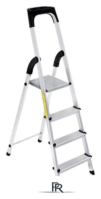 Лестница-стремянка Sarayli Алюминиевая 003208 (4ст) - Изображение №1 — Интернет-магазин ПроЗаказ