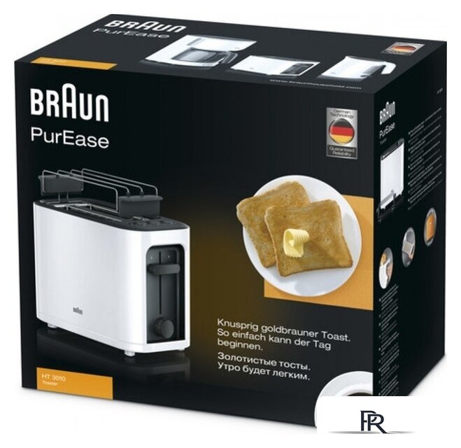 Тостер Braun PurEase HT3010WH - Изображение №3 — Интернет-магазин ПроЗаказ