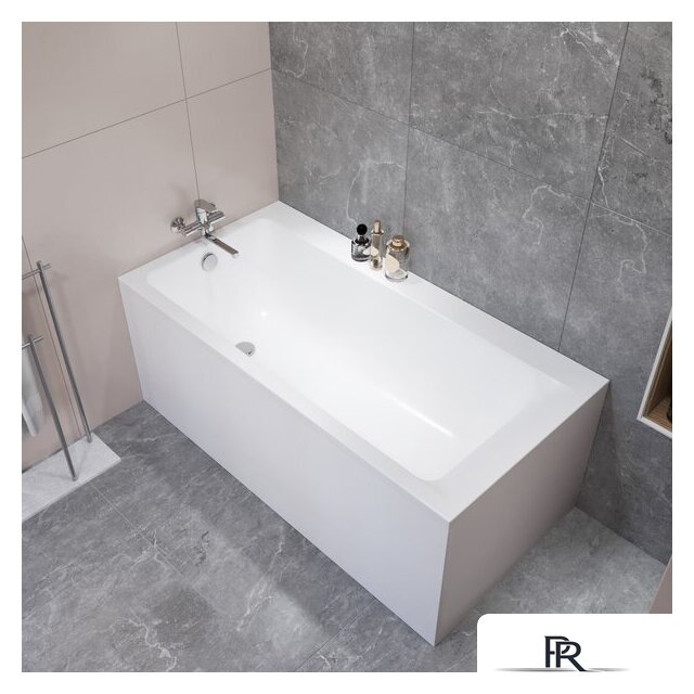 Ванна Lauter Seraphina 160x80 2112160L (с ножками и сифоном 21Y11030 хром) - Изображение №8 — Интернет-магазин ПроЗаказ