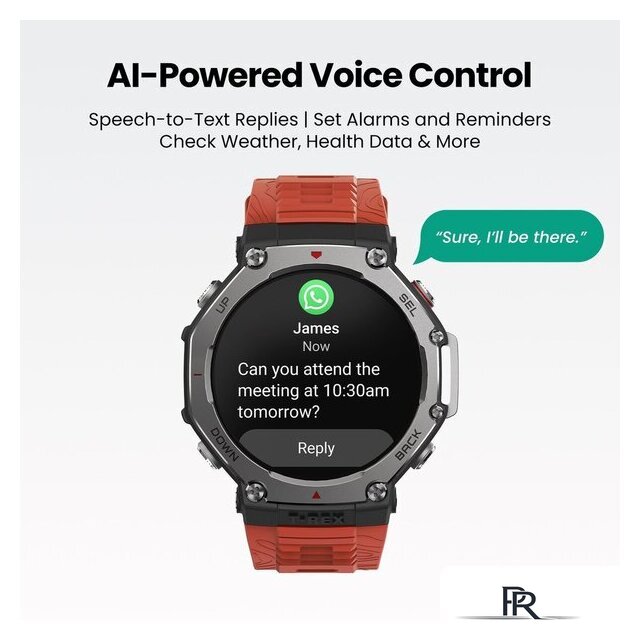 Умные часы Amazfit T-Rex 3 (серый туман) - Изображение №3 — Интернет-магазин ПроЗаказ