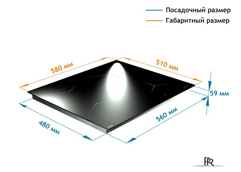 Варочная панель Backer BIH604-1T-S5 Black - Изображение №2 — Интернет-магазин ПроЗаказ