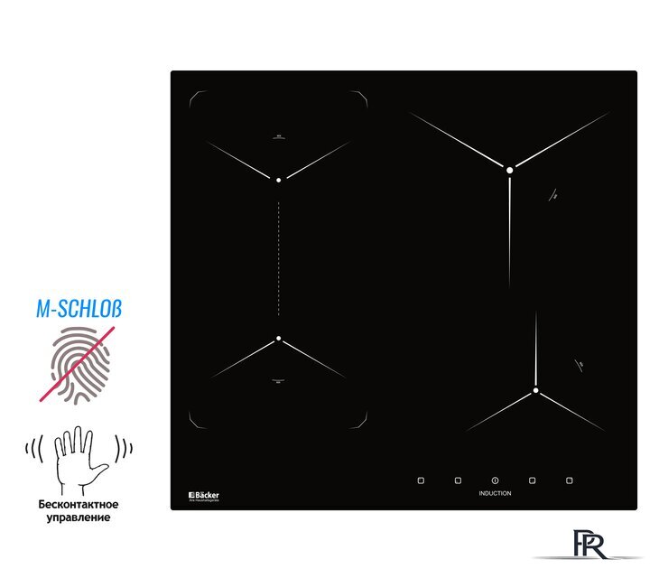 Варочная панель Backer BIH604-1T-S5 Black - Изображение №7 — Интернет-магазин ПроЗаказ