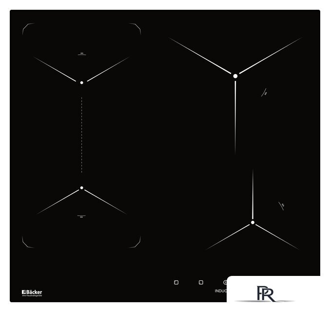 Варочная панель Backer BIH604-1T-S5 Black - Изображение №1 — Интернет-магазин ПроЗаказ