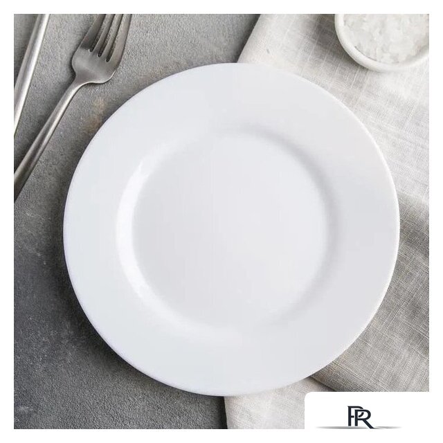 Набор тарелок Luminarc Plumi V5586 (18шт, белый) - Изображение №2 — Интернет-магазин ПроЗаказ