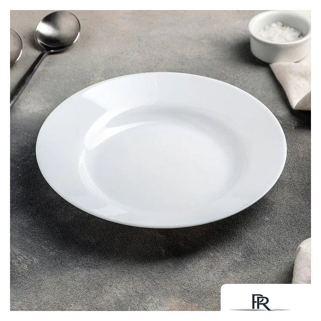 Набор тарелок Luminarc Plumi V5586 (18шт, белый) - Изображение №4 — Интернет-магазин ПроЗаказ