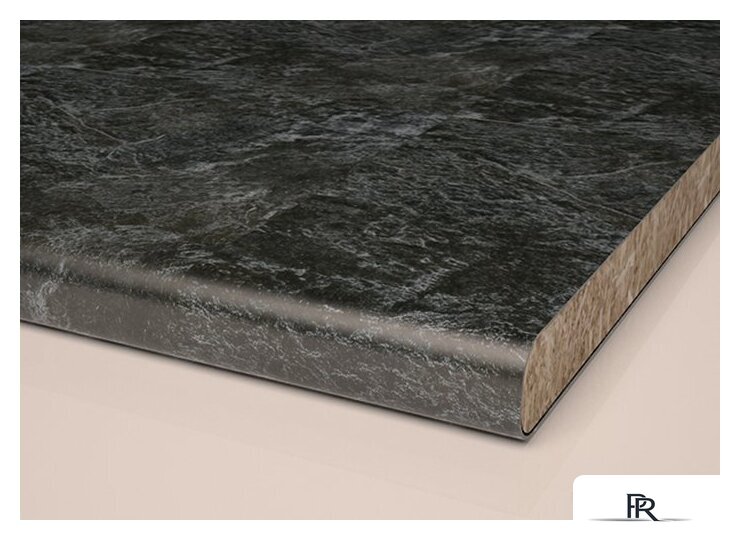 Готовая кухня Интерлиния Мила Матте 1.5x2.6 Б правая (белый-белый-кастилло темный) - Изображение №5 — Интернет-магазин ПроЗаказ