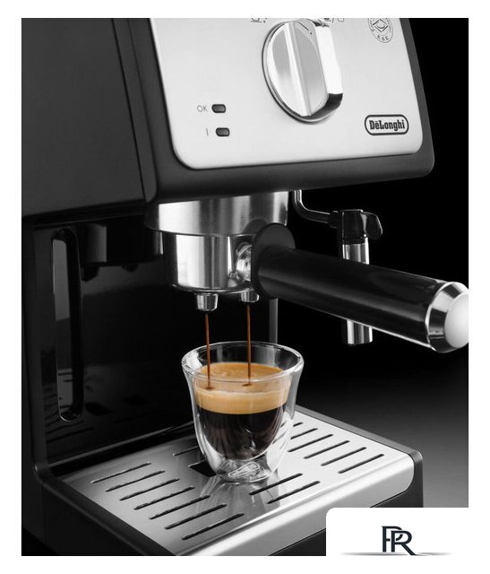 Рожковая кофеварка DeLonghi Active Line ECP 33.21.BK - Изображение №4 — Интернет-магазин ПроЗаказ