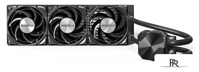 Система жидкостного охлаждения для процессора Montech HyperFlow Silent 360 (черный) - Изображение №2 — Интернет-магазин ПроЗаказ