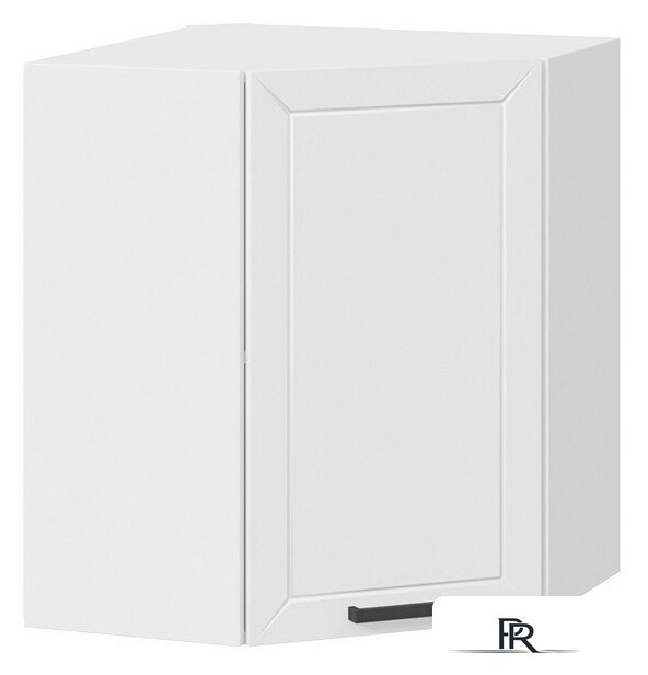 Шкаф навесной Трия Лорас 1В6У (белый/холст белый) - Изображение №1 — Интернет-магазин ПроЗаказ