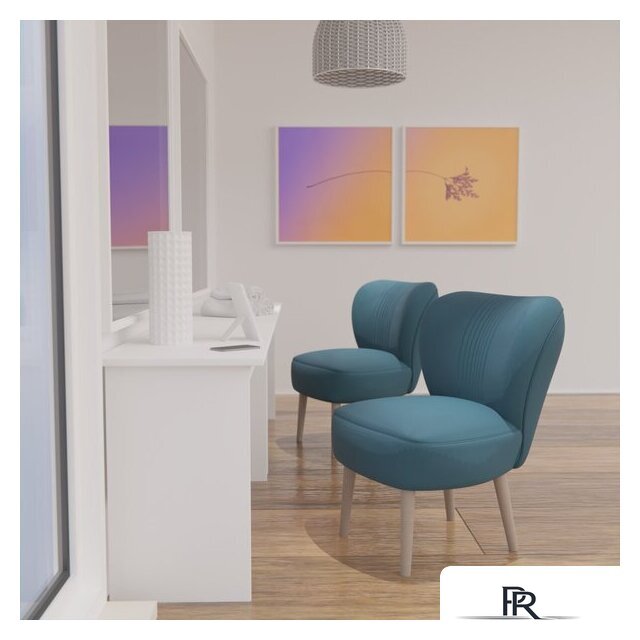 Интерьерное кресло Mio Tesoro Унельма (Twist 10 Yellow-Orange) - Изображение №2 — Интернет-магазин ПроЗаказ