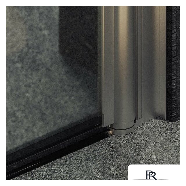 Душевая дверь MaybahGlass 198x80 MGD-808-5 (сатин стекло/хром матовый) - Изображение №3 — Интернет-магазин ПроЗаказ