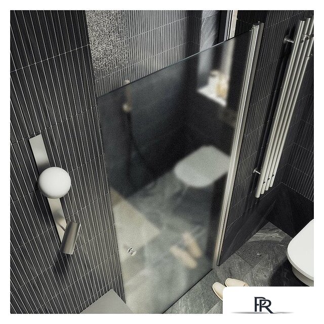 Душевая дверь MaybahGlass 198x80 MGD-808-5 (сатин стекло/хром матовый) - Изображение №5 — Интернет-магазин ПроЗаказ