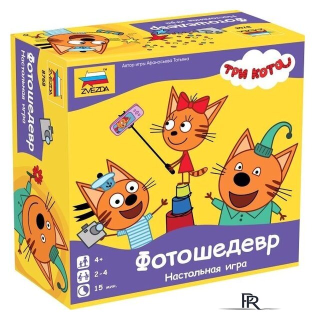 Настольная игра Звезда Три кота. Фотошедевр 8768 - Изображение №1 — Интернет-магазин ПроЗаказ