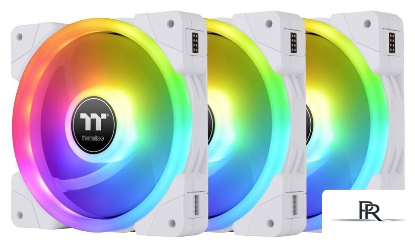 Комплект вентиляторов для корпуса с контроллером Thermaltake SWAFAN EX14 RGB White TT Premium Edition CL-F162-PL14SW-A - Изображение №1 — Интернет-магазин ПроЗаказ