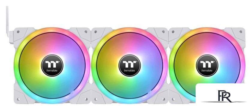 Комплект вентиляторов для корпуса с контроллером Thermaltake SWAFAN EX14 RGB White TT Premium Edition CL-F162-PL14SW-A - Изображение №2 — Интернет-магазин ПроЗаказ