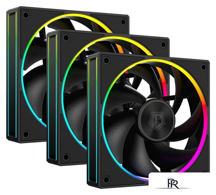 Комплект вентиляторов для корпуса ID-Cooling AF-127-ARGB-K TRIO - Изображение №1 — Интернет-магазин ПроЗаказ