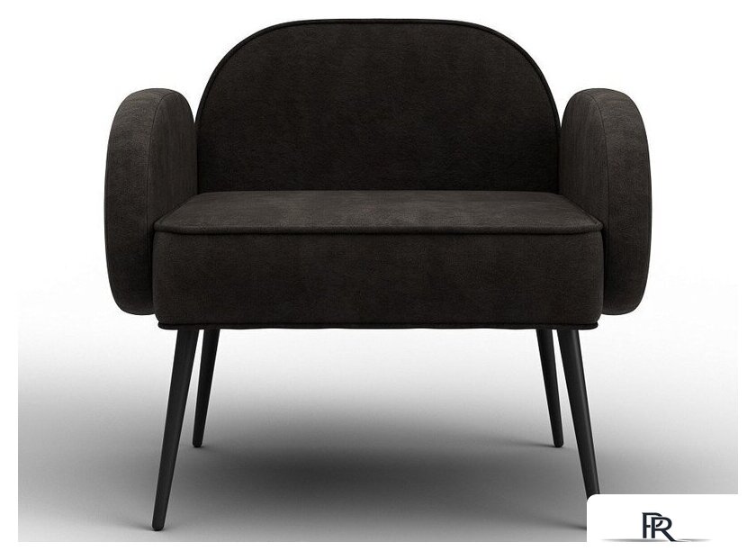 Интерьерное кресло Лига диванов Лига-086 132445 (велюр Brut 17 коричневый) - Изображение №2 — Интернет-магазин ПроЗаказ