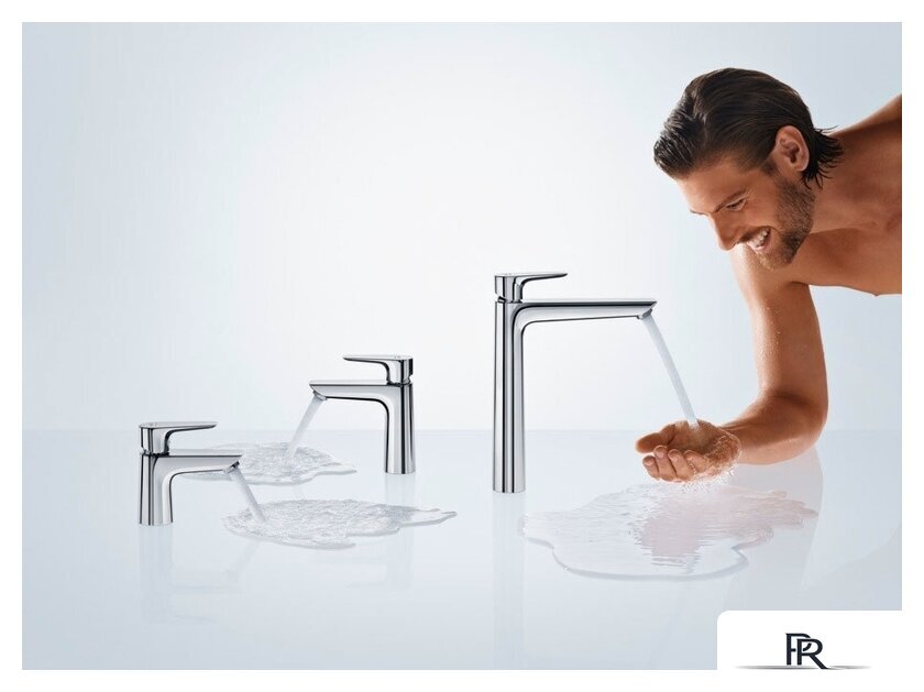 Смеситель Hansgrohe Talis E 71716670 (черный матовый) - Изображение №3 — Интернет-магазин ПроЗаказ