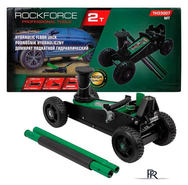 Подкатной домкрат RockForce RF-TH33007 MT - Изображение №5 — Интернет-магазин ПроЗаказ
