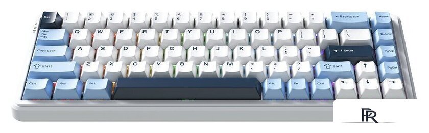 Клавиатура Ajazz AK680 Max (белый/голубой/темно-синий) - Изображение №2 — Интернет-магазин ПроЗаказ