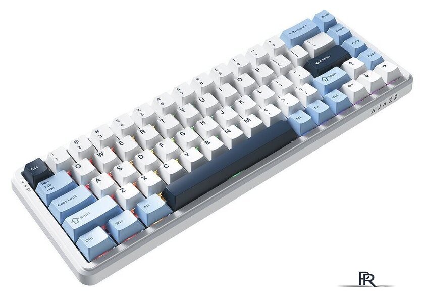 Клавиатура Ajazz AK680 Max (белый/голубой/темно-синий) - Изображение №3 — Интернет-магазин ПроЗаказ