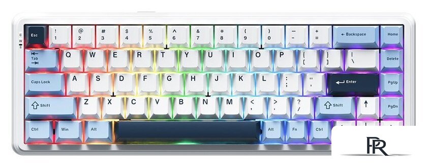 Клавиатура Ajazz AK680 Max (белый/голубой/темно-синий) - Изображение №1 — Интернет-магазин ПроЗаказ