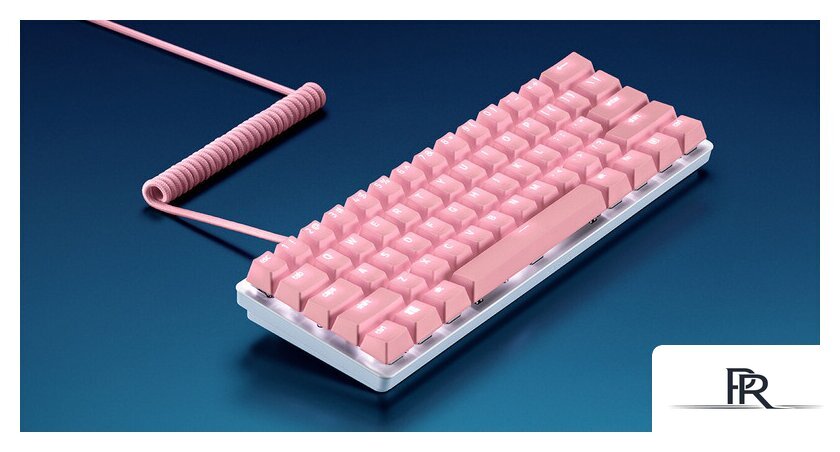Набор аксессуаров Razer PBT Keycap + Coiled Cable Upgrade Set Quartz Pink - Изображение №4 — Интернет-магазин ПроЗаказ