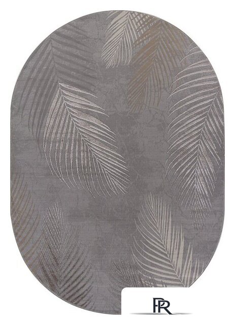 Ковер для жилой комнаты Merinos Liman F167-OVAL-GRAY (2х2.9) - Изображение №1 — Интернет-магазин ПроЗаказ