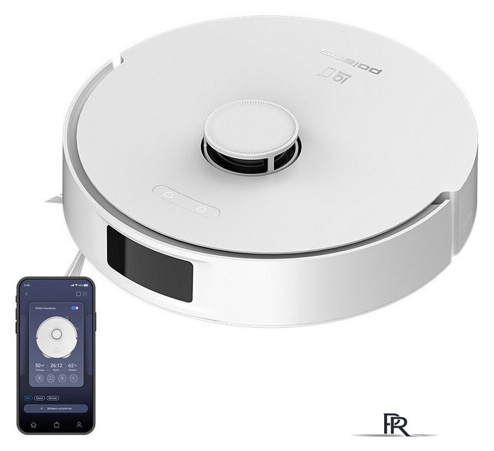 Робот-пылесос Polaris PVCR 4750 Wi-Fi IQ Home (белый) - Изображение №1 — Интернет-магазин ПроЗаказ