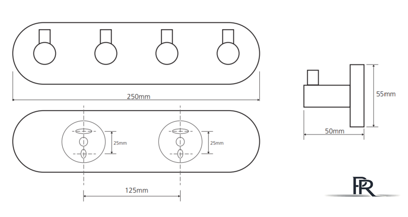Крючок для ванны Bemeta Omega 104405212 - Изображение №2 — Интернет-магазин ПроЗаказ
