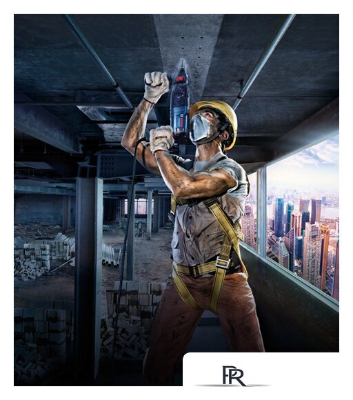 Перфоратор Bosch GBH 240 Professional 0611272102 (кейс, набор оснастки) - Изображение №4 — Интернет-магазин ПроЗаказ