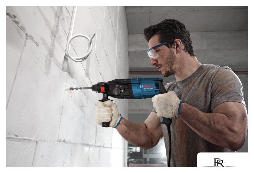 Перфоратор Bosch GBH 240 Professional 0611272102 (кейс, набор оснастки) - Изображение №2 — Интернет-магазин ПроЗаказ