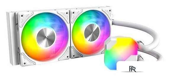 Система жидкостного охлаждения для процессора Montech HyperFlow ARGB 240 (белый) - Изображение №1 — Интернет-магазин ПроЗаказ
