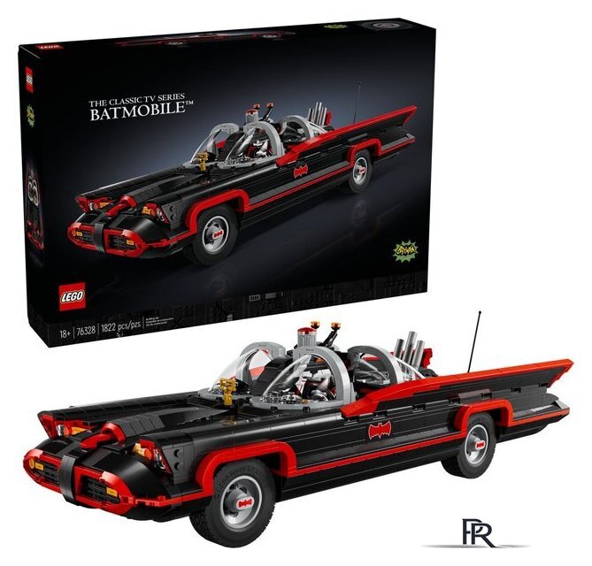 Конструктор LEGO Batman 76328 Классический телесериал Бэтмобиль - Изображение №3 — Интернет-магазин ПроЗаказ